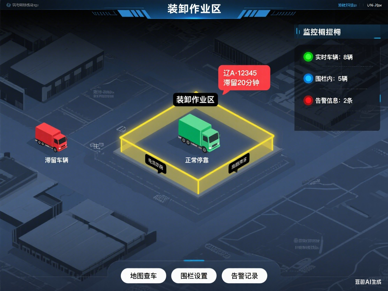 货车智能电子围栏