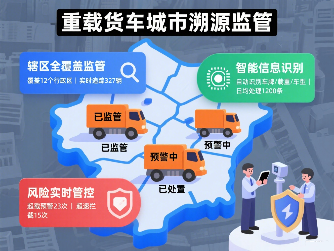 重载货车城市溯源监管